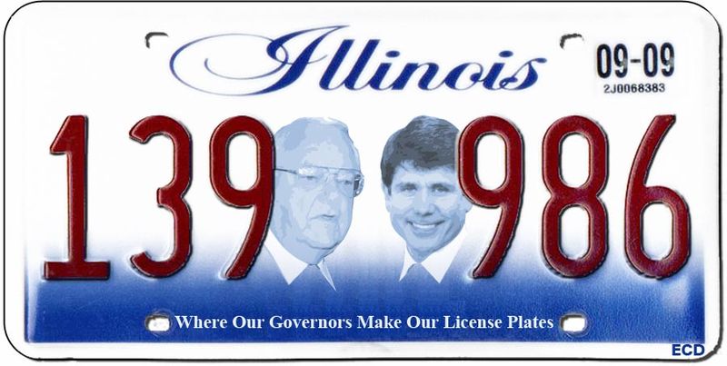 Illinois License Plate